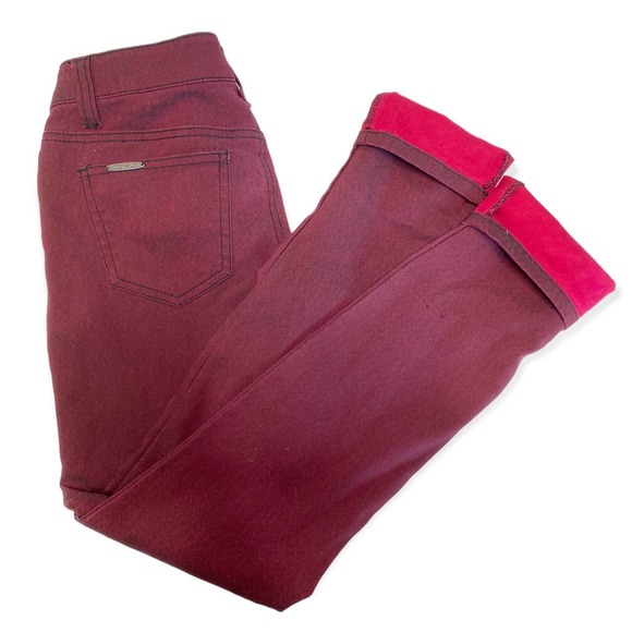 Celebrity Pink Maroon Skinny Jean - Picture 7 of 7